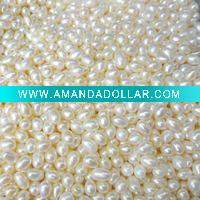 Wholesale small freshwater loose oval pearl