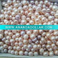 9-10mm loose button pearl