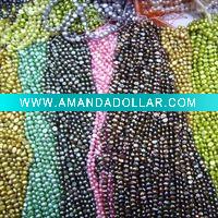 7-8mm cheap dyed baroque pearl strands