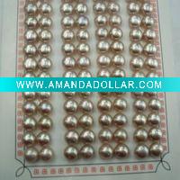 9-9.5mm lavender fresh water button loose pearl