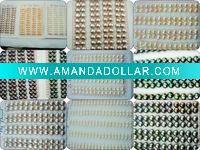 AAA flat loose freshwater button pearl bead