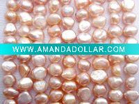 Wholesale 7-8mm nature pink baroque pearl