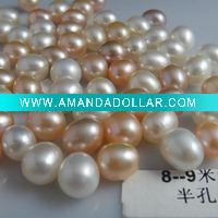 Wholesale Wholesale AAAA Rice Loose Pearl(8-9mm)