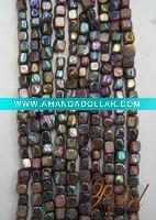 Wholesale Square Shape Mother of Pearl Strands SP0602