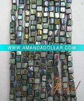 Wholesale Square Shape Mother of Pearl Strands SP0601