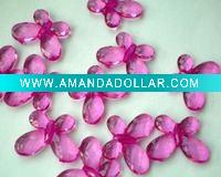 Wholesale Latest Faceted Acrylic butterfly Bead