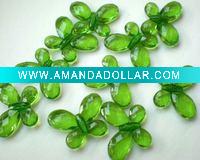 Wholesale New style Faceted Acrylic butterfly Bead