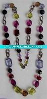 Beaded fashion necklace