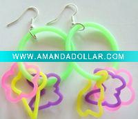 Wholesale silicone fashion earring