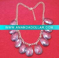 Wholesale 2011 fashion acrylic pendant necklace products