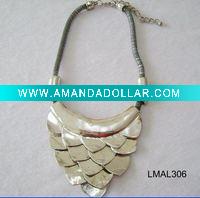 Wholesale LMAL306 Fashion Beads Alloy Necklace