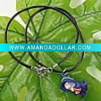 polymer clay cartoon necklace