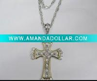 Alloy Rhinestone Necklace