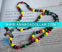 Plastic catholic rosary necklaces