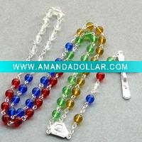 Wholesale religious rosary necklace