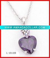 Wholesale 2011 Fashion Heart Necklace(GBC-0308)