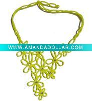 Wholesale Colorful Silicone Necklace