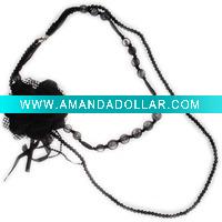 CORSAGE BEADS NECKLACE