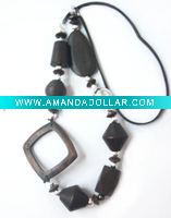 Wholesale wooden necklace