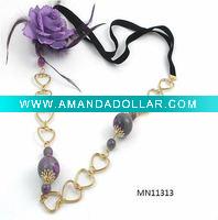 Wholesale new design flower necklace