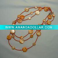 fashion nature shell necklac
