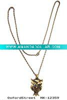 Wholesale 2011 fashion alloy owl necklace
