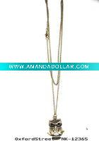 2011 fashion alloy owl necklace
