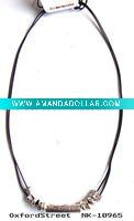 Wholesale 2011 fashion leather necklace