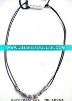 2011 fashion leather necklace