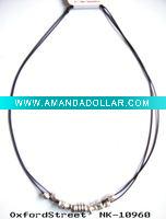 Wholesale 2011 fashion leather necklace