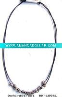 Wholesale 2011 fashion leather necklace
