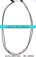 Wholesale 2011 fashion leather necklace