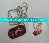 Wholesale custom dog tags/souvenirs/trophy/promotion gifts