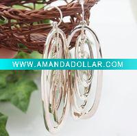 Wholesale fashion alloy pendant earring