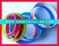 Wholesale 2011 New Design silicone wristband