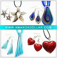 Wholesale wholesale Murano Lampwork Glass pendant,jewelry pendant,necklace pendant