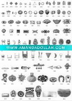 Wholesale metal casting charm