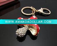 mushroom keychain