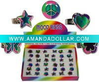 Wholesale metal mood ring