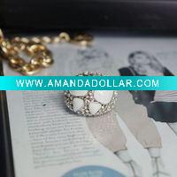 Continuum ring,fashion ring with butterfly