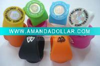 silicone gift finger ring