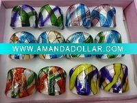 Wholesale Fashion Glass Ring.