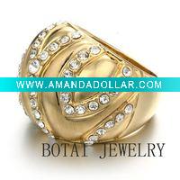 Wholesale New-style fashion alloy ring