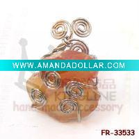 Wholesale Fashion Hand made adjustable finger ring