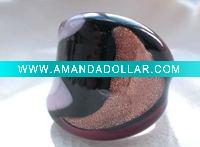 Wholesale fashion glass ring