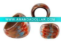 Wholesale fashion murano glass ring