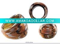 Wholesale fashion glass ring