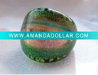 Wholesale fashion murano glass ring