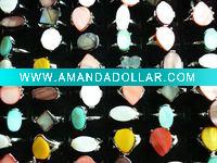 wholesale Lots fashion Multicolor shell rings fashion lady's rings