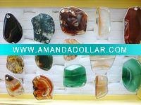 Wholesale wholesale Lots new design fashion natural gemstone rings popular rings